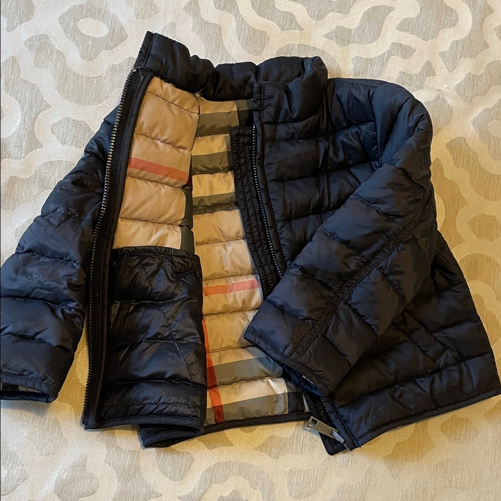 Burberry Black Baby Puffer Jacket